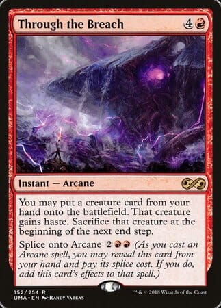 Through the Breach [Ultimate Masters] MTG Single Magic: The Gathering  | Multizone: Comics And Games