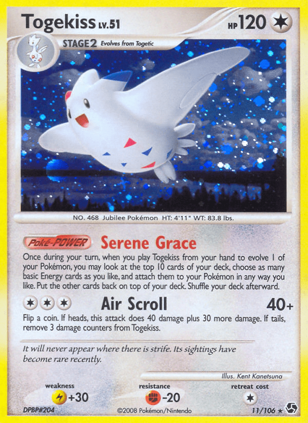 Togekiss (11/106) [Diamond & Pearl: Great Encounters] Pokemon Single Pokémon  | Multizone: Comics And Games