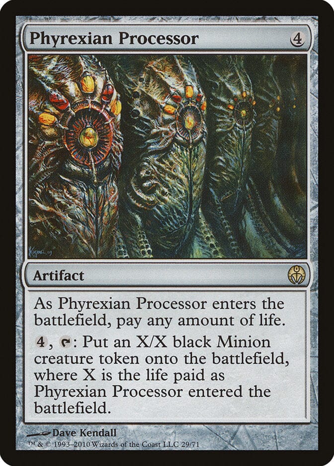 Phyrexian Processor [Duel Decks: Phyrexia vs. the Coalition] MTG Single Magic: The Gathering  | Multizone: Comics And Games