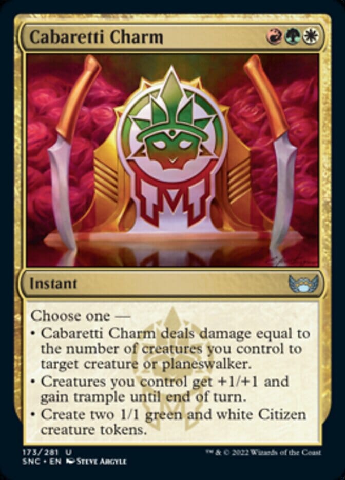 Cabaretti Charm [Streets of New Capenna] MTG Single Magic: The Gathering  | Multizone: Comics And Games