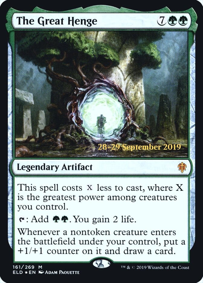 The Great Henge [Throne of Eldraine Prerelease Promos] MTG Single Magic: The Gathering  | Multizone: Comics And Games