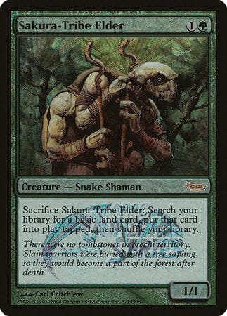 Sakura-Tribe Elder [Junior APAC Series] MTG Single Magic: The Gathering  | Multizone: Comics And Games