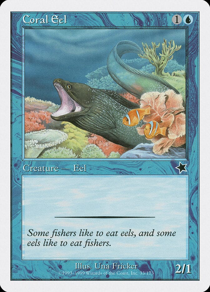 Coral Eel [Starter 1999] MTG Single Magic: The Gathering  | Multizone: Comics And Games