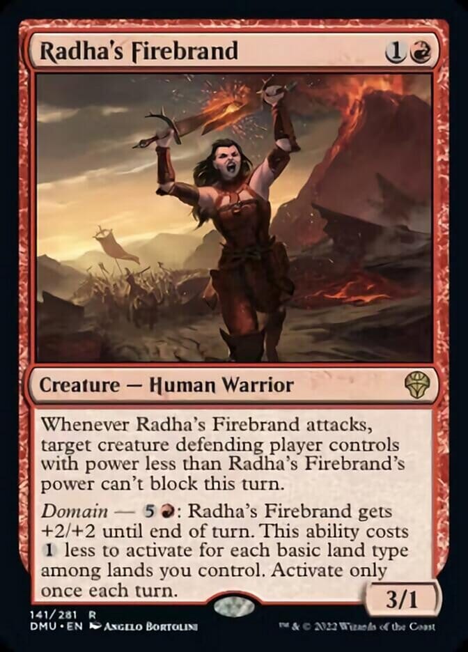 Radha's Firebrand [Dominaria United] MTG Single Magic: The Gathering  | Multizone: Comics And Games