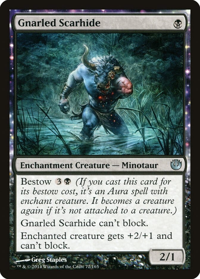 Gnarled Scarhide [Journey into Nyx] MTG Single Magic: The Gathering  | Multizone: Comics And Games