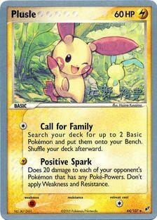 Plusle (44/107) (B-L-S - Hiroki Yano) [World Championships 2006] Pokemon Single Pokémon  | Multizone: Comics And Games