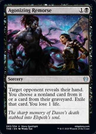 Agonizing Remorse [Theros Beyond Death] MTG Single Magic: The Gathering  | Multizone: Comics And Games