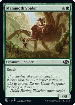 Mammoth Spider [Jumpstart 2022] MTG Single Magic: The Gathering  | Multizone: Comics And Games