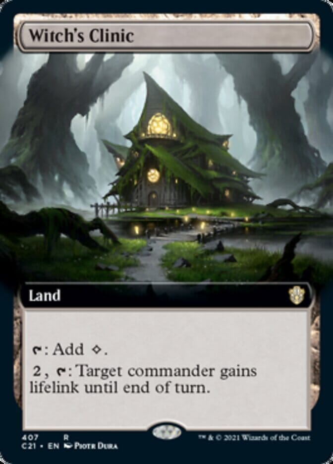Witch's Clinic (Extended) [Commander 2021] MTG Single Magic: The Gathering  | Multizone: Comics And Games