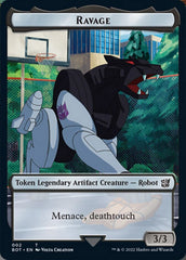 Powerstone // Ravage Double-Sided Token [The Brothers' War Tokens] MTG Single Magic: The Gathering  | Multizone: Comics And Games