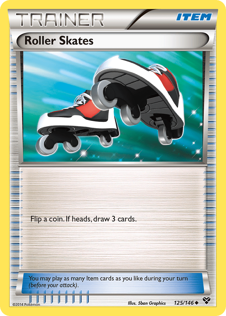 Roller Skates (125/146) [XY: Base Set] Pokemon Single Pokémon  | Multizone: Comics And Games