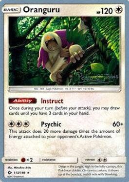 Oranguru (113/149) (Dragones y Sombras - Pedro Eugenio Torres) [World Championships 2018] Pokemon Single Pokémon  | Multizone: Comics And Games