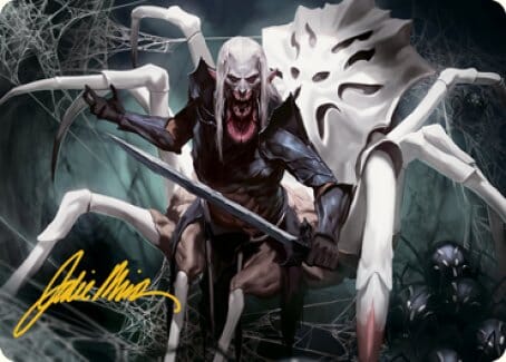 Drider Art Card (Gold-Stamped Signature) [Dungeons & Dragons: Adventures in the Forgotten Realms Art Series] MTG Single Magic: The Gathering  | Multizone: Comics And Games