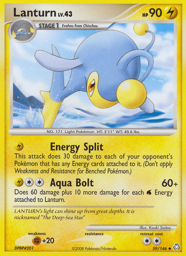 Lanturn (59/146) [Diamond & Pearl: Legends Awakened] Pokemon Single Pokémon  | Multizone: Comics And Games
