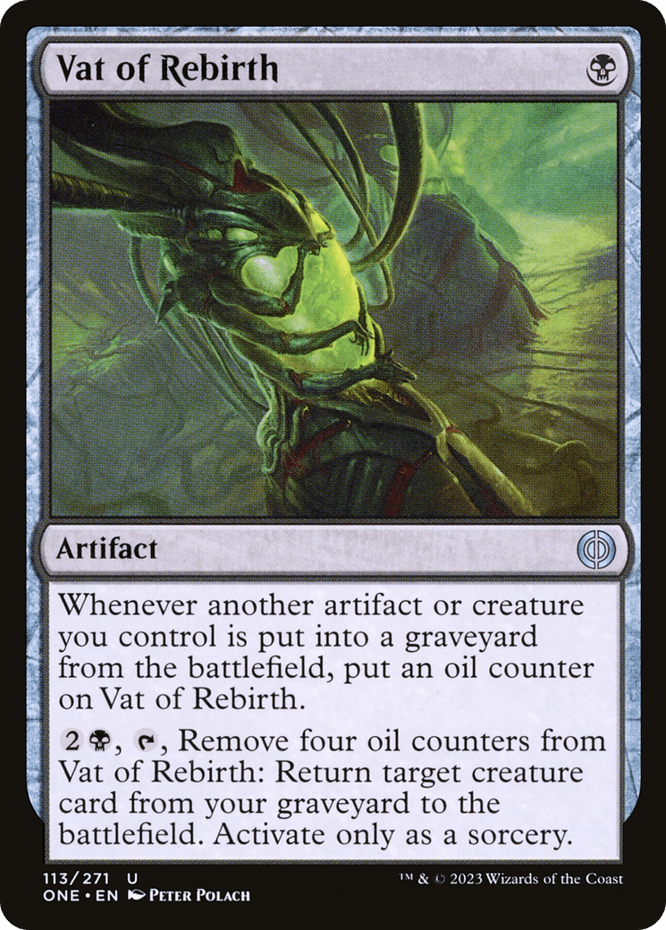 Vat of Rebirth [Phyrexia: All Will Be One] MTG Single Magic: The Gathering  | Multizone: Comics And Games