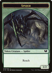 Saproling // Spider Double-Sided Token [Commander 2015 Tokens] MTG Single Magic: The Gathering  | Multizone: Comics And Games