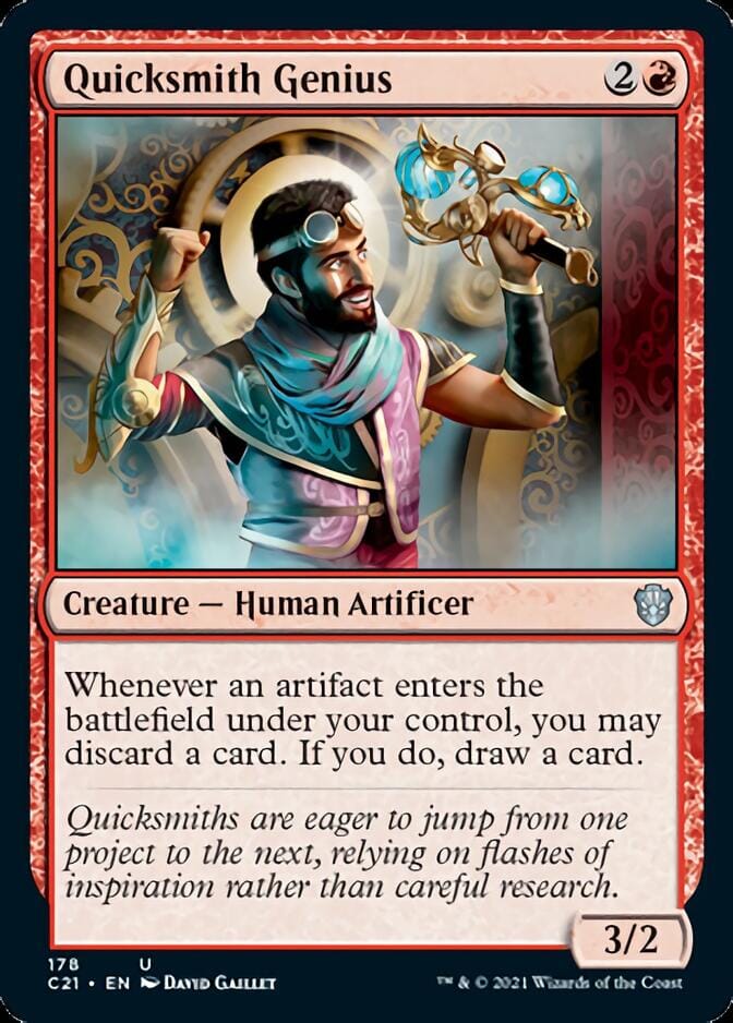 Quicksmith Genius [Commander 2021] MTG Single Magic: The Gathering  | Multizone: Comics And Games