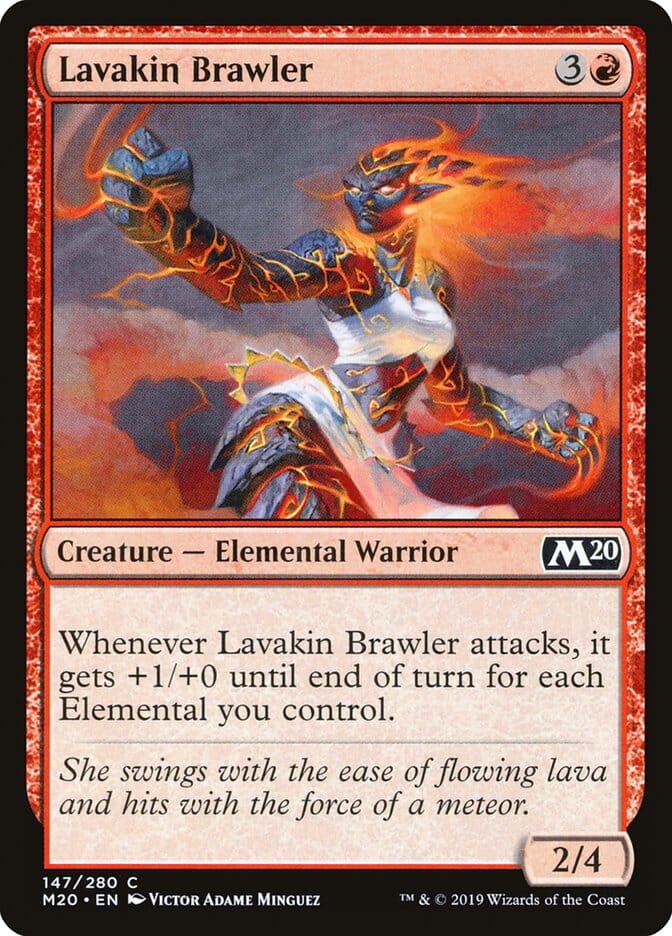 Lavakin Brawler [Core Set 2020] MTG Single Magic: The Gathering  | Multizone: Comics And Games