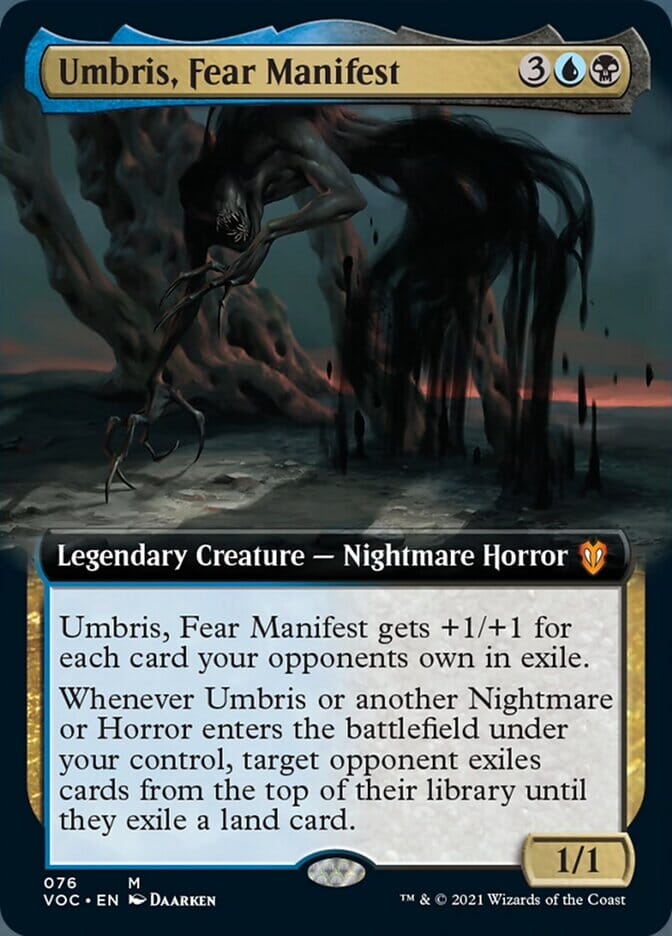 Umbris, Fear Manifest (Extended) [Innistrad: Crimson Vow Commander] MTG Single Magic: The Gathering  | Multizone: Comics And Games