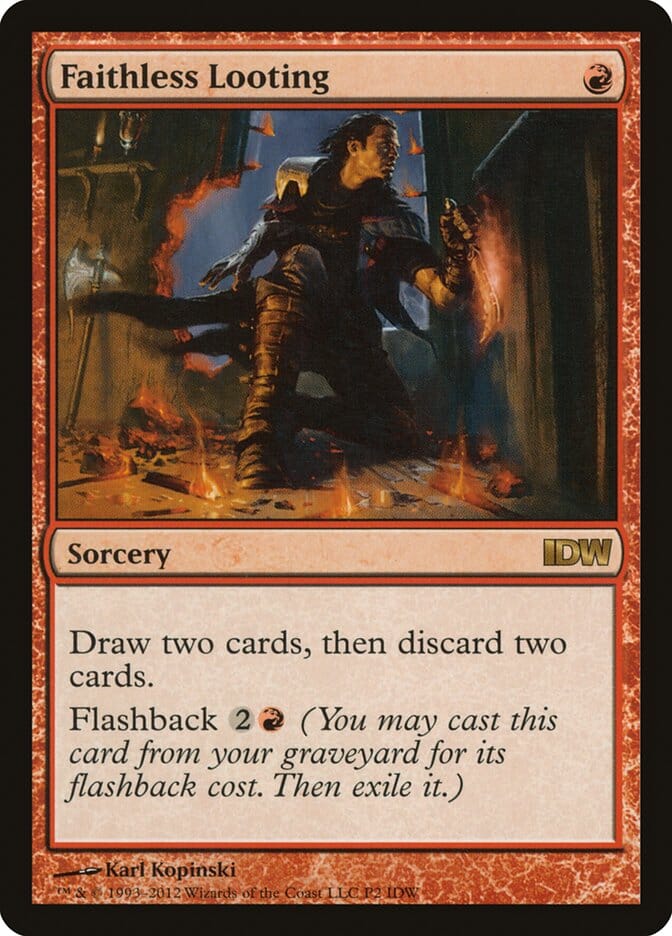 Faithless Looting [IDW Comics 2012] MTG Single Magic: The Gathering  | Multizone: Comics And Games
