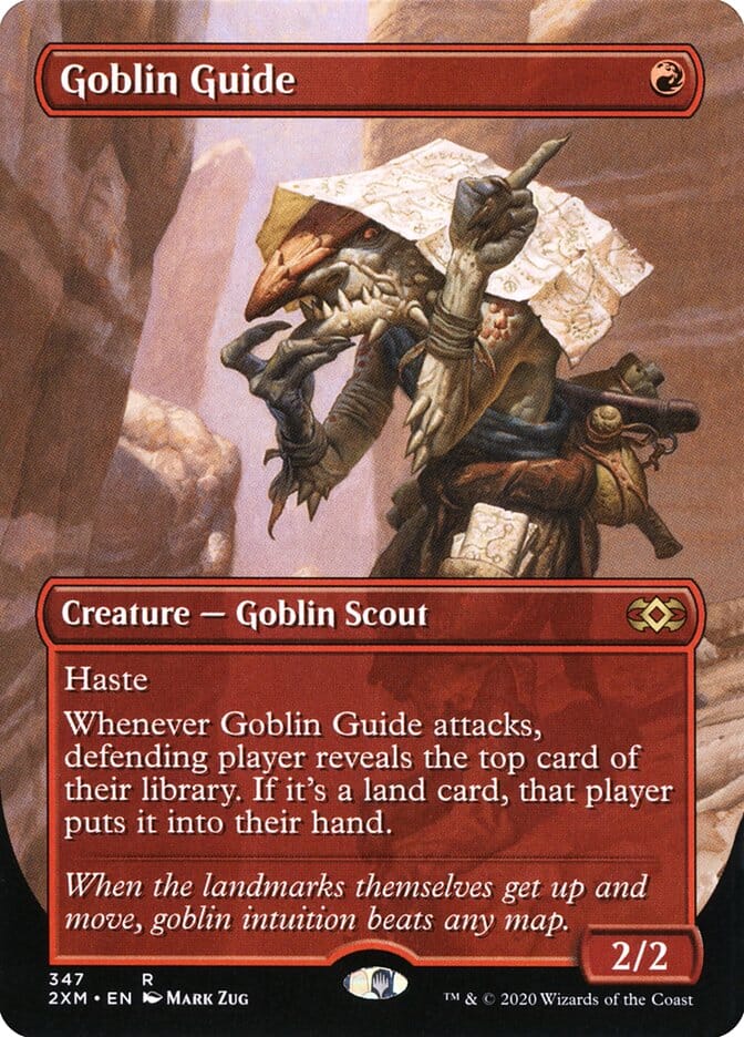 Goblin Guide (Borderless) [Double Masters] MTG Single Magic: The Gathering  | Multizone: Comics And Games