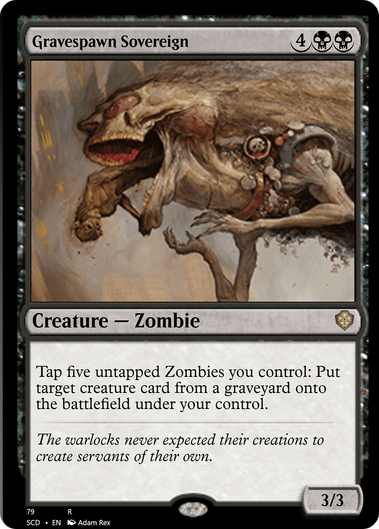 Gravespawn Sovereign [Starter Commander Decks] MTG Single Magic: The Gathering  | Multizone: Comics And Games