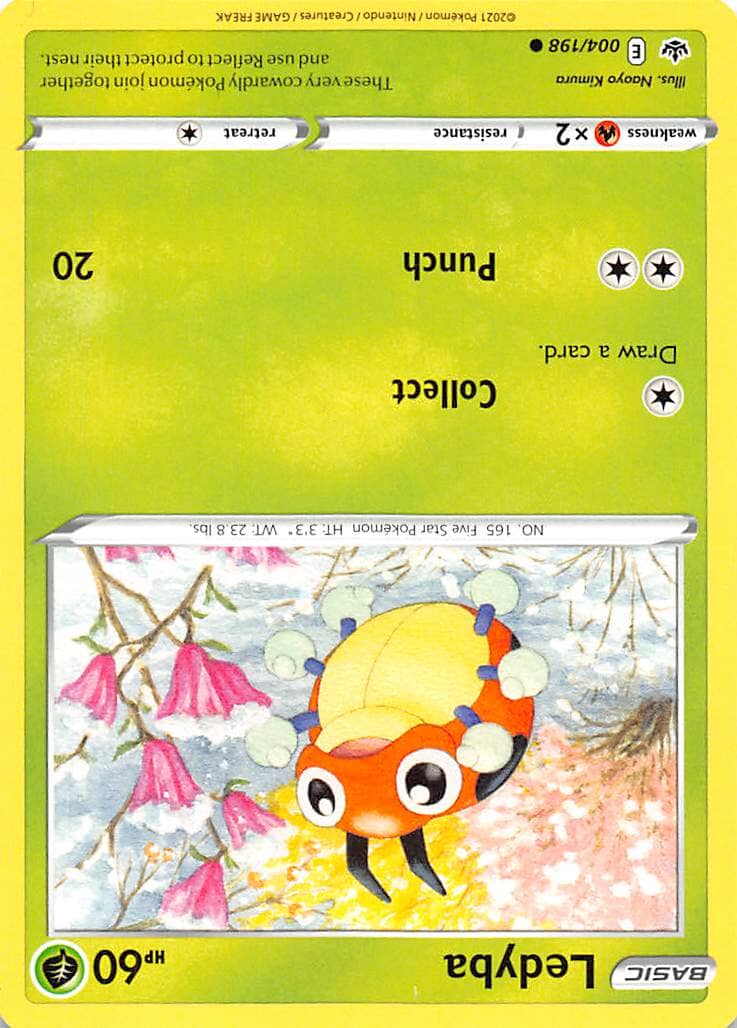 Ledyba (004/198) [Sword & Shield: Chilling Reign] Pokemon Single Pokémon  | Multizone: Comics And Games