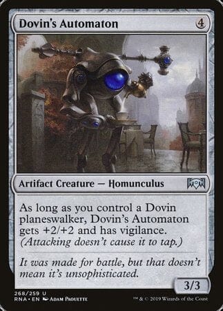 Dovin's Automaton [Ravnica Allegiance] MTG Single Magic: The Gathering  | Multizone: Comics And Games