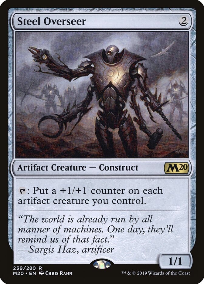 Steel Overseer [Core Set 2020] MTG Single Magic: The Gathering  | Multizone: Comics And Games