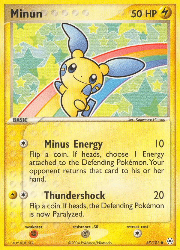 Minun (67/101) [EX: Hidden Legends] Pokemon Single Pokémon  | Multizone: Comics And Games