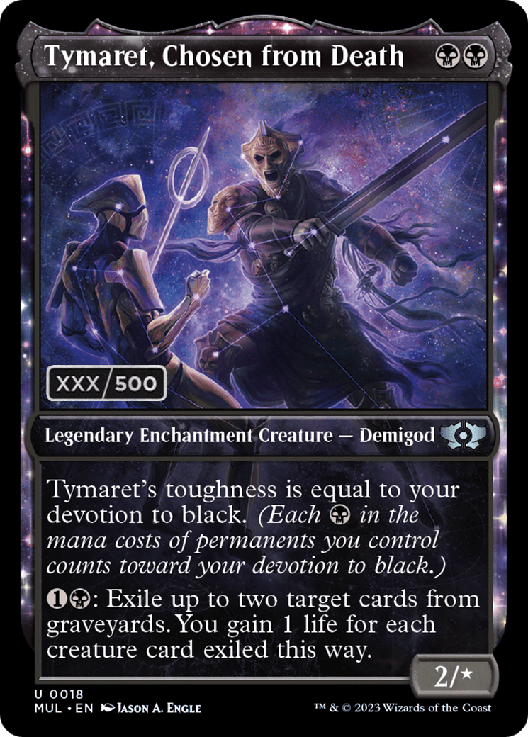 Tymaret, Chosen from Death (Serialized) [Multiverse Legends] MTG Single Magic: The Gathering  | Multizone: Comics And Games