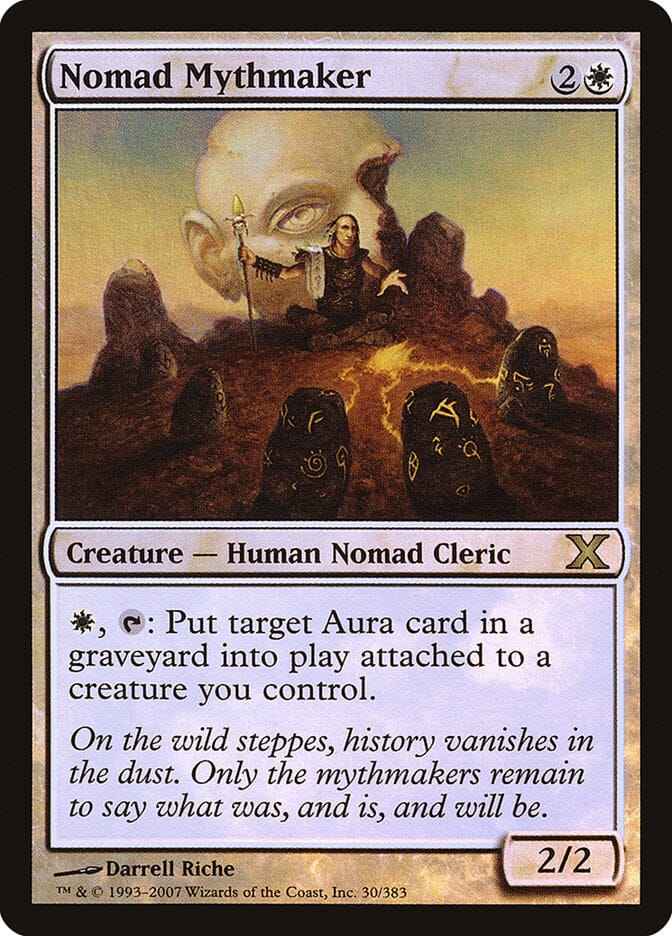 Nomad Mythmaker (Premium Foil) [Tenth Edition] MTG Single Magic: The Gathering  | Multizone: Comics And Games