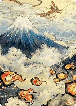Mountain Art Card [Kamigawa: Neon Dynasty Art Series] MTG Single Magic: The Gathering  | Multizone: Comics And Games