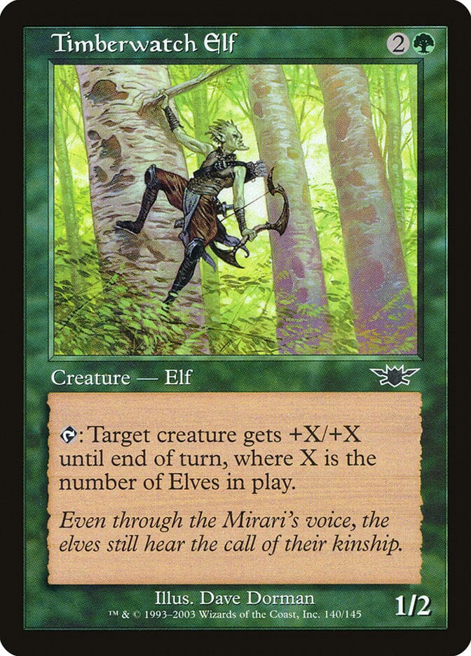 Timberwatch Elf [Legions] MTG Single Magic: The Gathering  | Multizone: Comics And Games