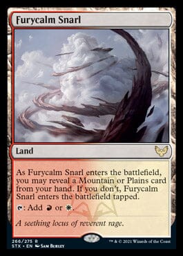 Furycalm Snarl [Strixhaven: School of Mages] MTG Single Magic: The Gathering  | Multizone: Comics And Games