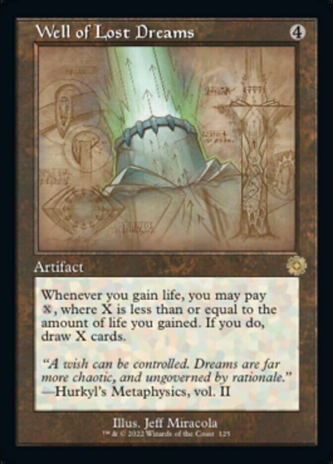 Well of Lost Dreams (Retro Schematic) [The Brothers' War Retro Artifacts] MTG Single Magic: The Gathering  | Multizone: Comics And Games