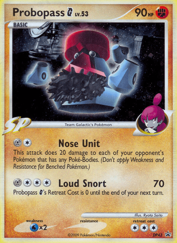Probopass G (DP43) [Diamond & Pearl: Black Star Promos] Pokemon Single Pokémon  | Multizone: Comics And Games