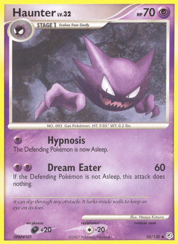 Haunter (50/130) [Diamond & Pearl: Base Set] Pokemon Single Pokémon  | Multizone: Comics And Games