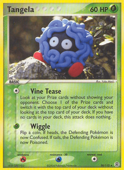 Tangela (30/112) [EX: FireRed & LeafGreen] Pokemon Single Pokémon  | Multizone: Comics And Games