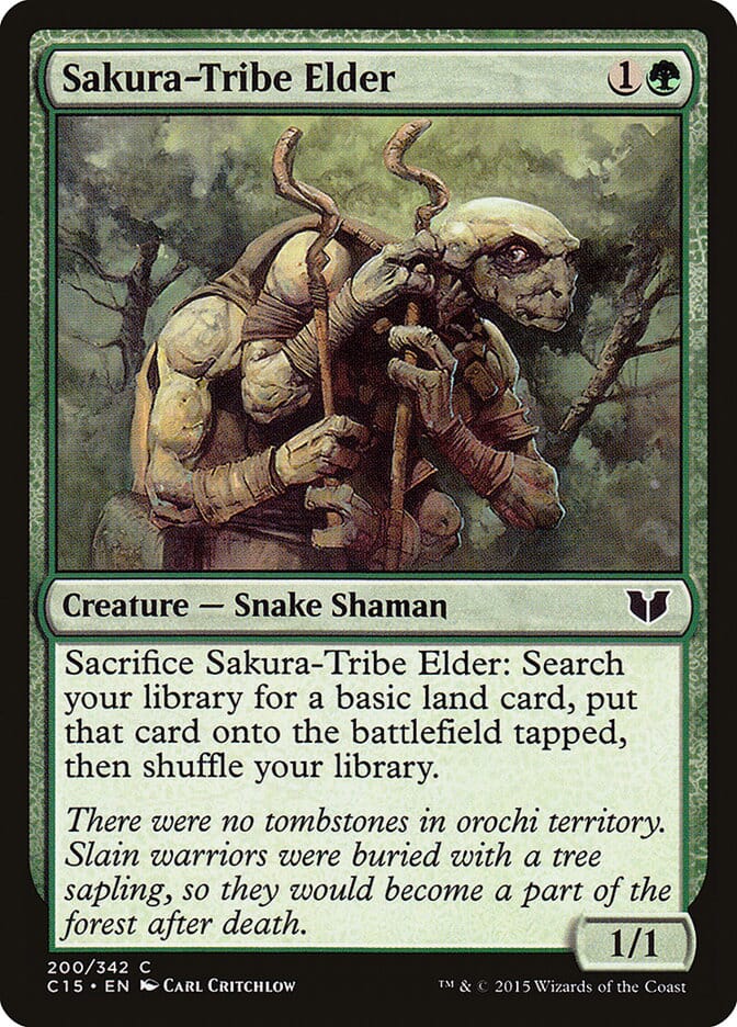 Sakura-Tribe Elder [Commander 2015] MTG Single Magic: The Gathering  | Multizone: Comics And Games