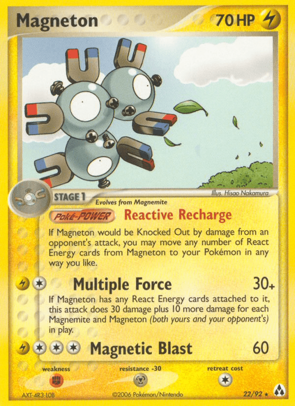 Magneton (22/92) [EX: Legend Maker] Pokemon Single Pokémon  | Multizone: Comics And Games