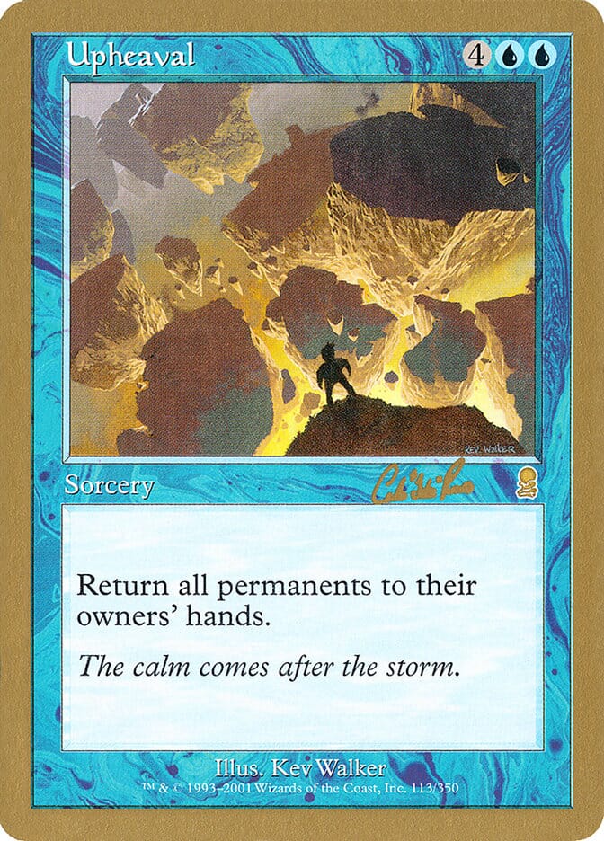 Upheaval (Carlos Romao) [World Championship Decks 2002] MTG Single Magic: The Gathering  | Multizone: Comics And Games