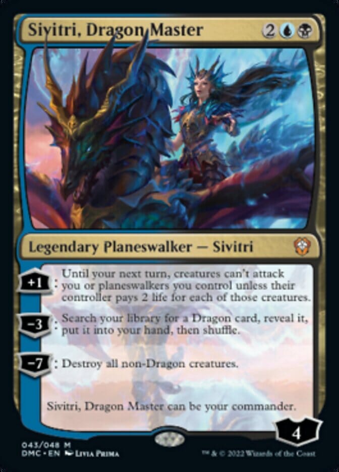 Sivitri, Dragon Master [Dominaria United Commander] MTG Single Magic: The Gathering  | Multizone: Comics And Games