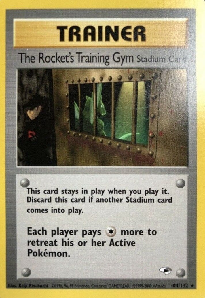 The Rocket's Training Gym (104/132) [Gym Heroes Unlimited] Pokemon Single Pokémon  | Multizone: Comics And Games