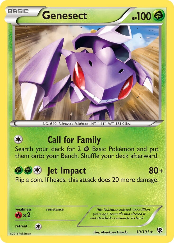 Genesect (10/101) (Theme Deck Exclusive) [Black & White: Plasma Blast] Pokemon Single Pokémon  | Multizone: Comics And Games