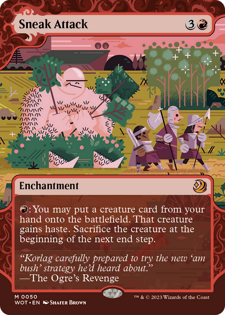 Sneak Attack [Wilds of Eldraine: Enchanting Tales] MTG Single Magic: The Gathering  | Multizone: Comics And Games