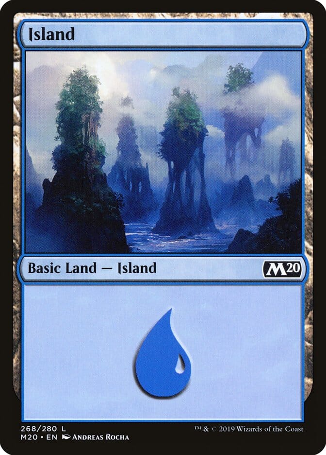 Island (#268) [Core Set 2020] MTG Single Magic: The Gathering  | Multizone: Comics And Games