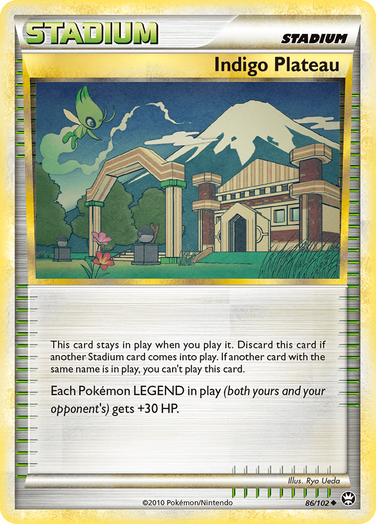Indigo Plateau (86/102) [HeartGold & SoulSilver: Triumphant] Pokemon Single Pokémon  | Multizone: Comics And Games