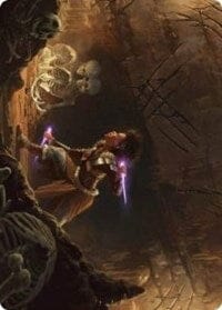 Dogged Pursuit Art Card [Kaldheim: Art Series] MTG Single Magic: The Gathering  | Multizone: Comics And Games