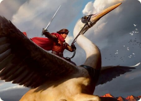 Rem Karolus, Stalwart Slayer Art Card [Innistrad: Midnight Hunt Art Series] MTG Single Magic: The Gathering  | Multizone: Comics And Games